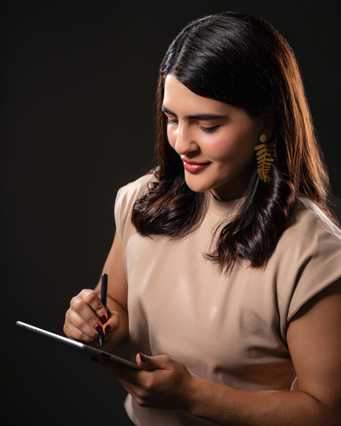 Mariana Aragón diseñando un plan nutricional
